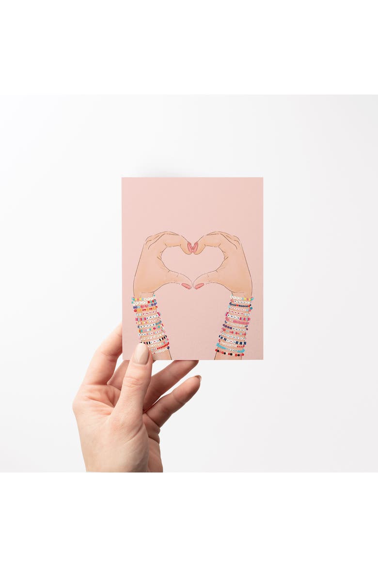 Love/Valentine's Greeting Card Pack (3ct) "Friendship Bracelets", Alternate, color, Multi-Pack