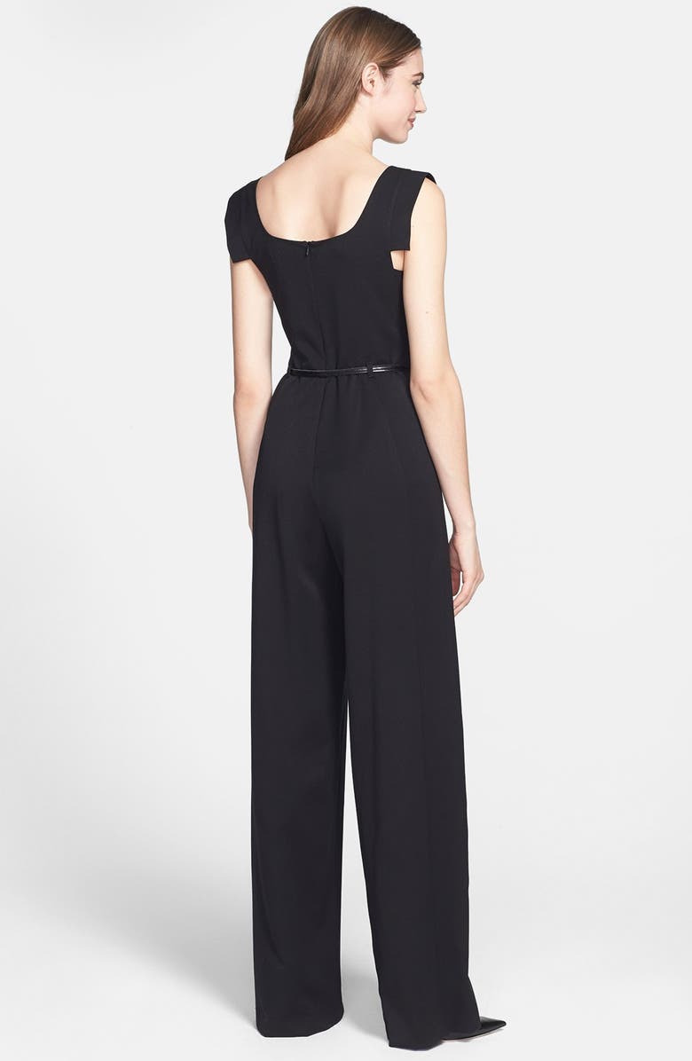Black Halo Wide Leg Jumpsuit, Alternate, color, Black