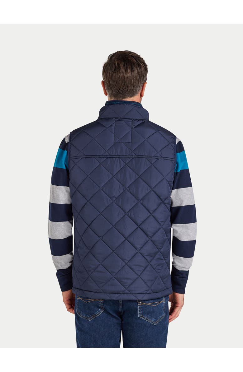Raging Bull Quilted Gilet, Alternate, color, Navy