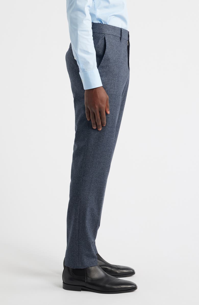 BOSS Genius Slim Fit Wool Suit Pants, Alternate, color, Open Blue