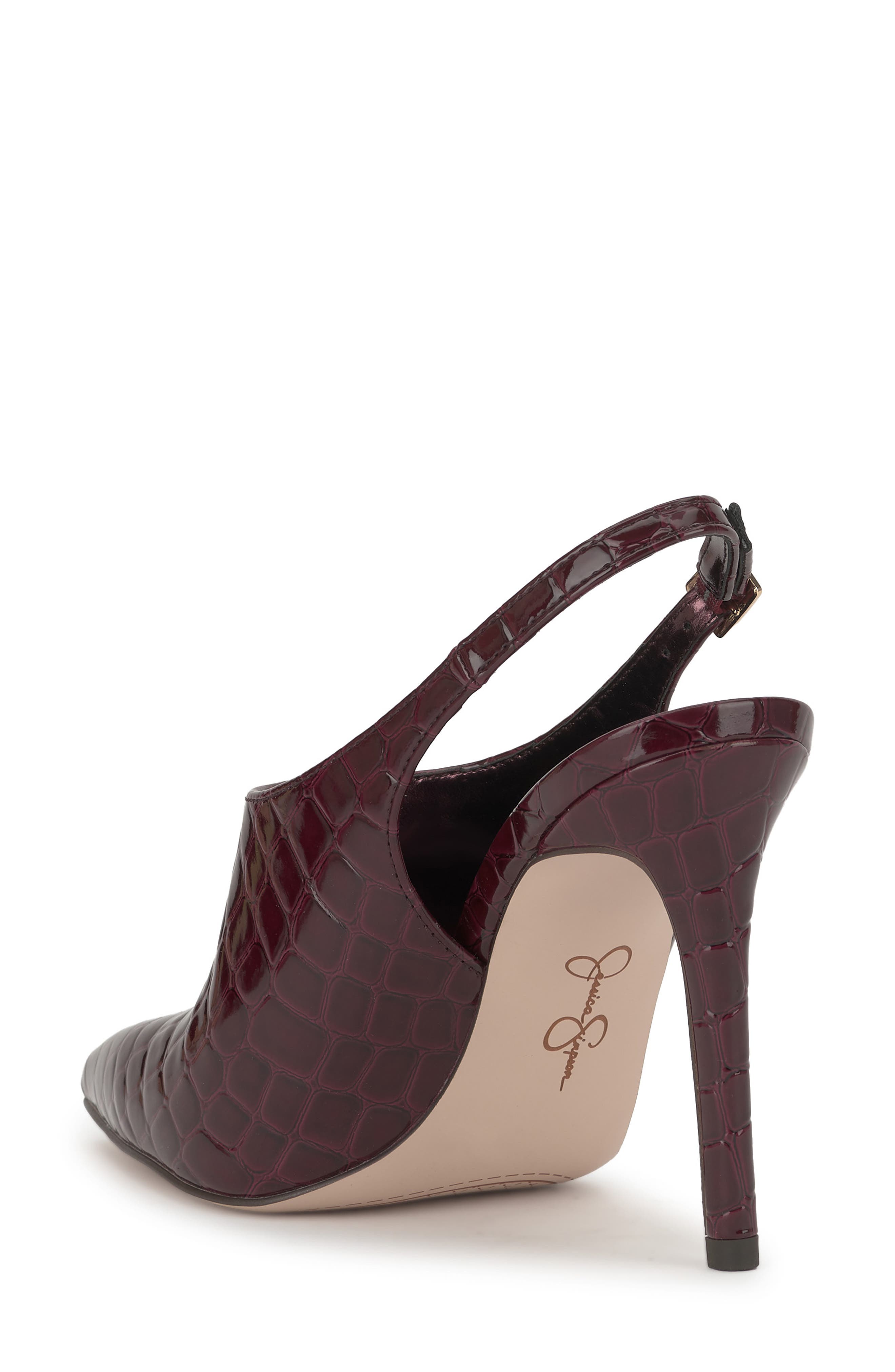 Pavie Slingback Pump, Alternate, color, CHERRY MAHOGANY