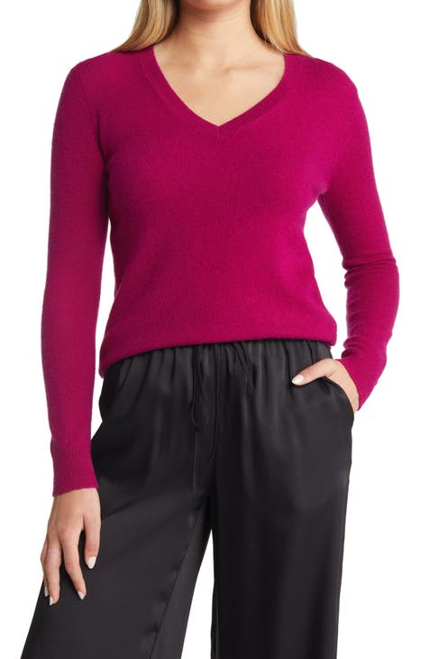 V-Neck Cashmere Sweater