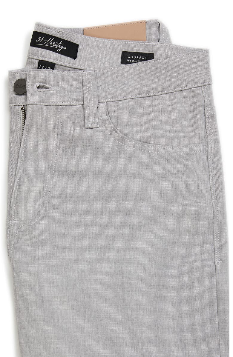 34 Heritage Courage Straight Leg Pants, Alternate, color, Bone Cross Twill