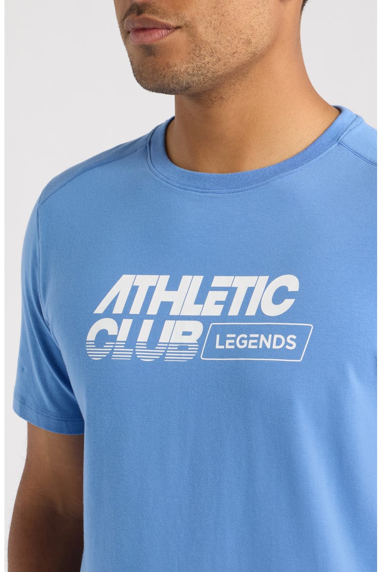 Aviation Athletic Club Graphic T-Shirt, Alternate, color, ZEPHYR
