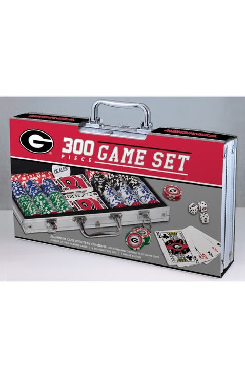 Georgia Bulldogs 300 Piece Poker Set