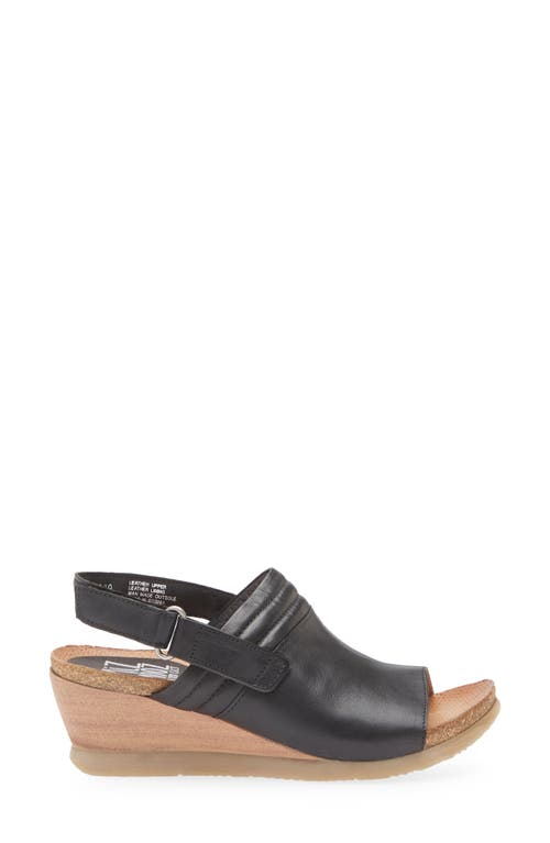Miz Mooz Sabina Wedge Sandal In Black