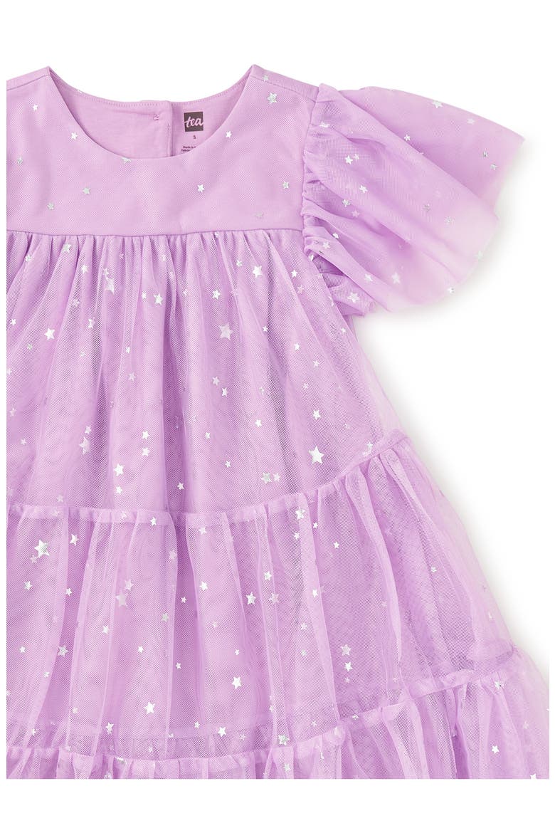 Tiered Tulle Sparkle Dress, Alternate, color, Shimmer Sky