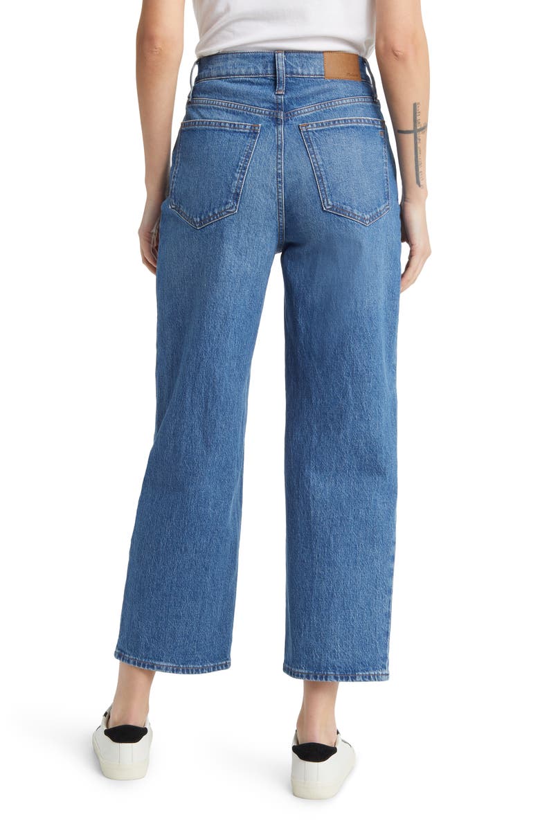 Madewell The Perfect Vintage Crop Wide Leg Jeans, Alternate, color, 