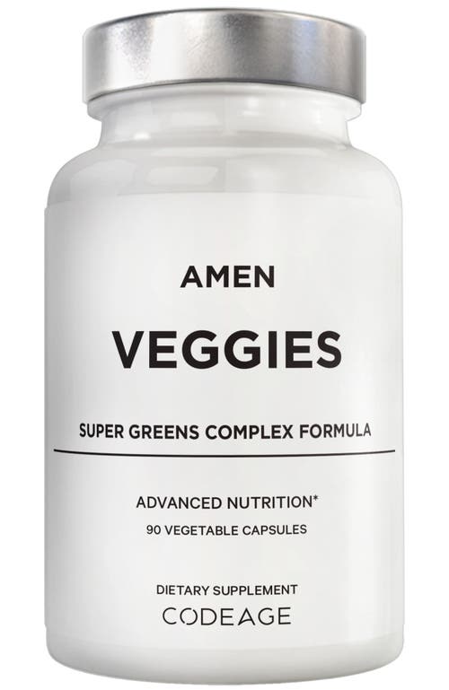 Codeage Amen Veggies Daily Vitamins & Minerals Supplement in White  product