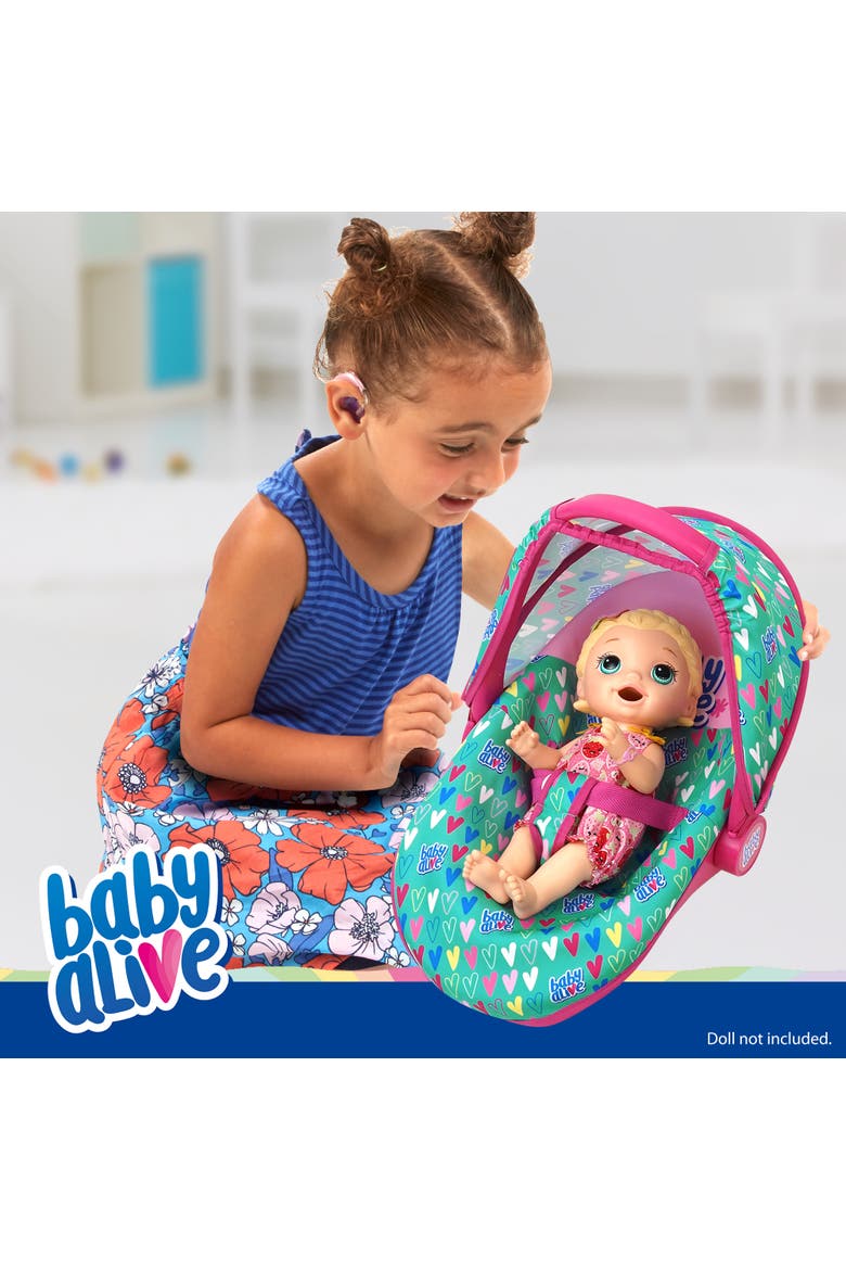 Deluxe Doll Car Seat, Alternate, color, Multicolored