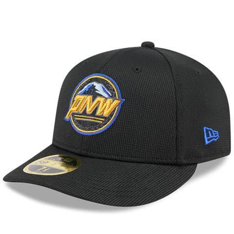 Men's New Era Black Seattle Mariners City Connect Batting Practice Low Profile 59FIFTY Fitted Hat