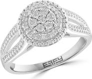 EFFY Sterling Silver Diamond Ring - 0.75 ct.