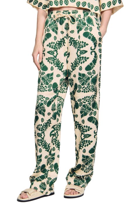 Floral pants