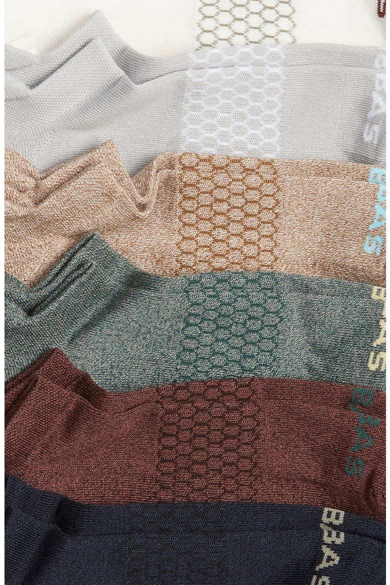 Assorted 6-Pack Ankle Socks, Alternate, color, SOFT WHITE SAGE MIX
