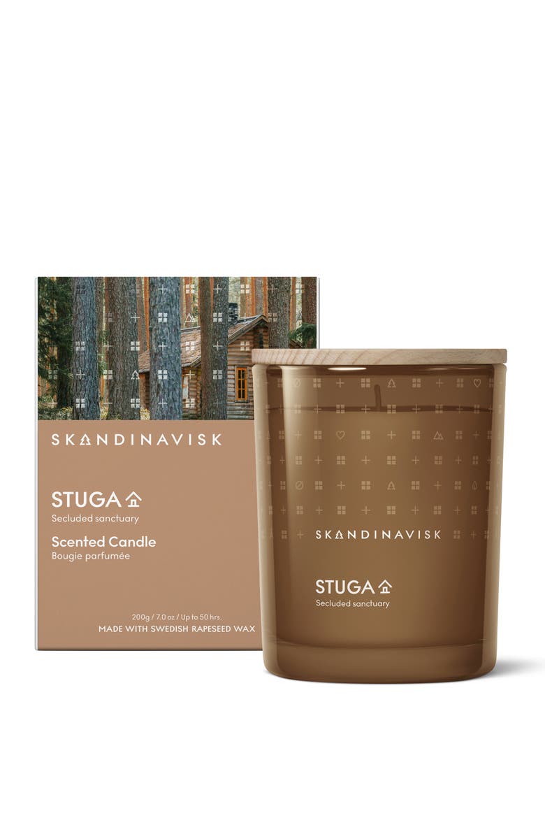 STUGA Scented Candle 200g, Main, color, Auburn Woods