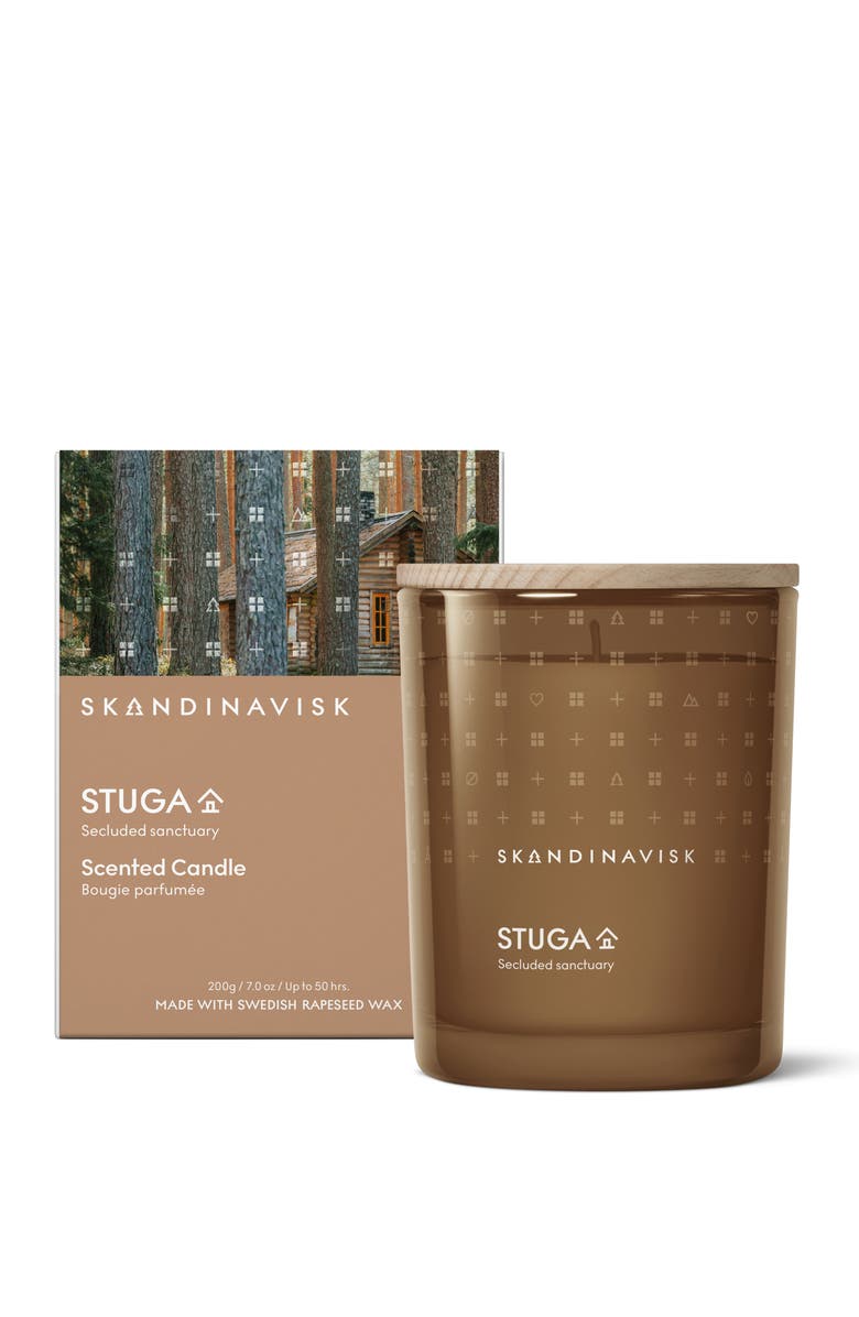 SKANDINAVISK STUGA Scented Candle 200g, Main, color, Auburn Woods