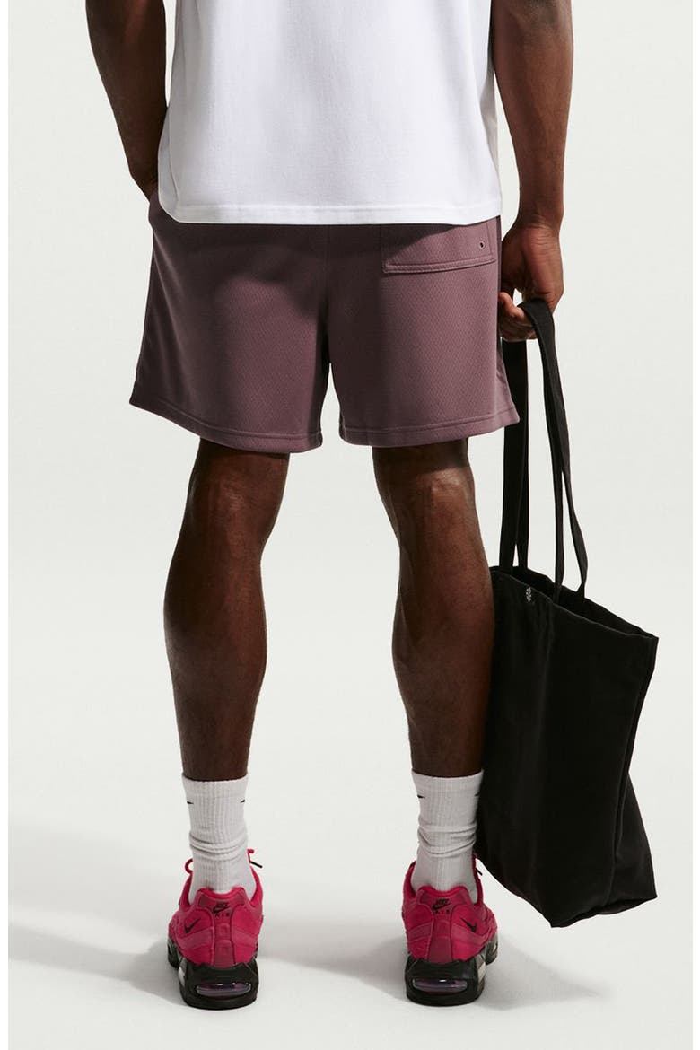 Club Flow Mesh Athletic Shorts, Alternate, color, TATTOO/ WHITE