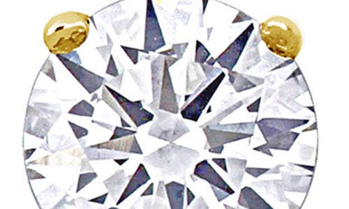 Created Forever Lab-grown Diamond Solitaire Stud Earrings In Gold