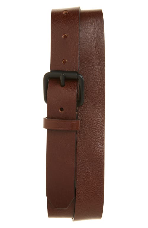 Rag & Bone Liam Leather Belt In Toffee