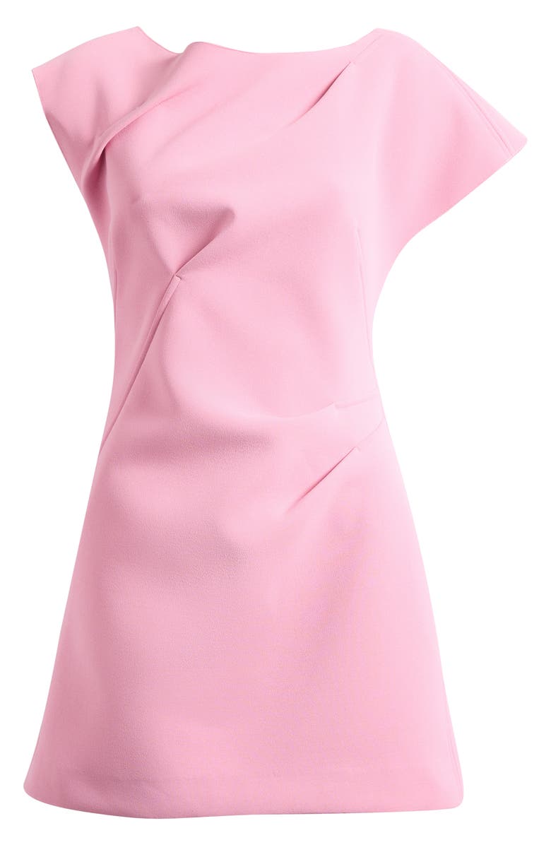Acler Fencott Crepe Minidress, Main, color, Musk Pink