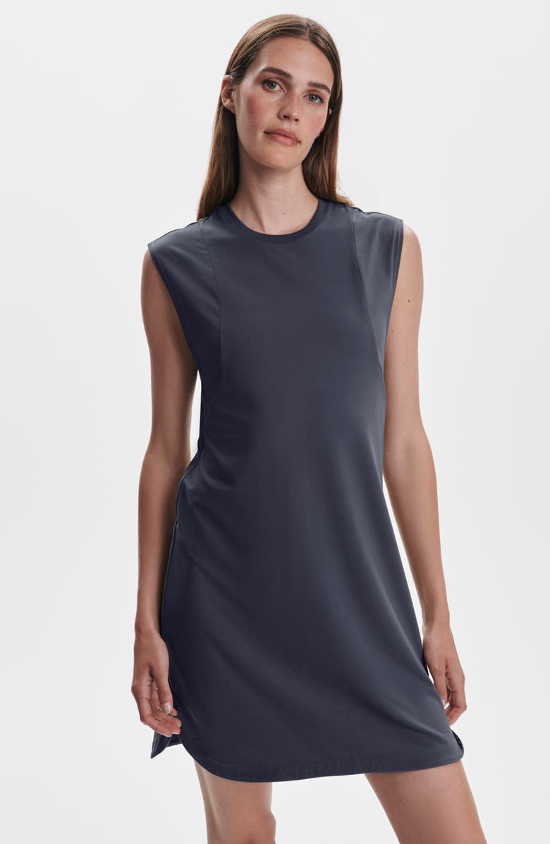 Varley Naples 31.5 Dress, Alternate, color, Ebony