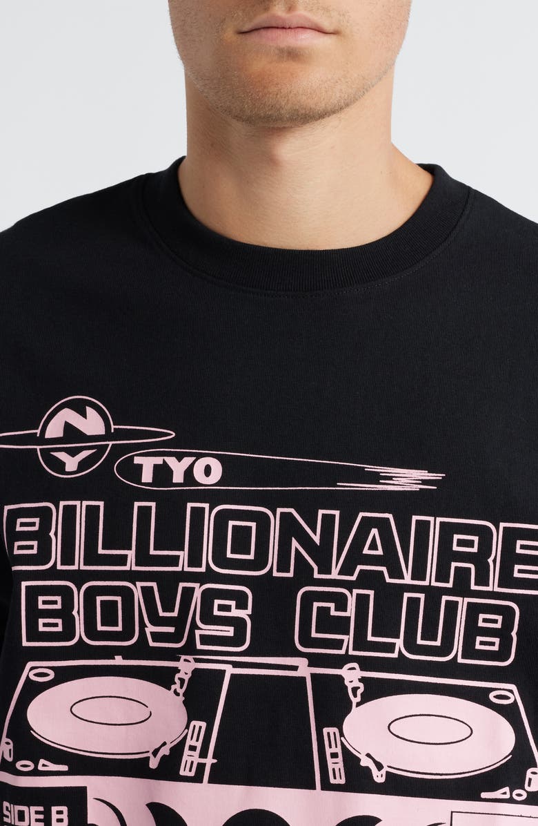 Billionaire Boys Club BB Side Crop Graphic T-Shirt, Alternate, color, Black