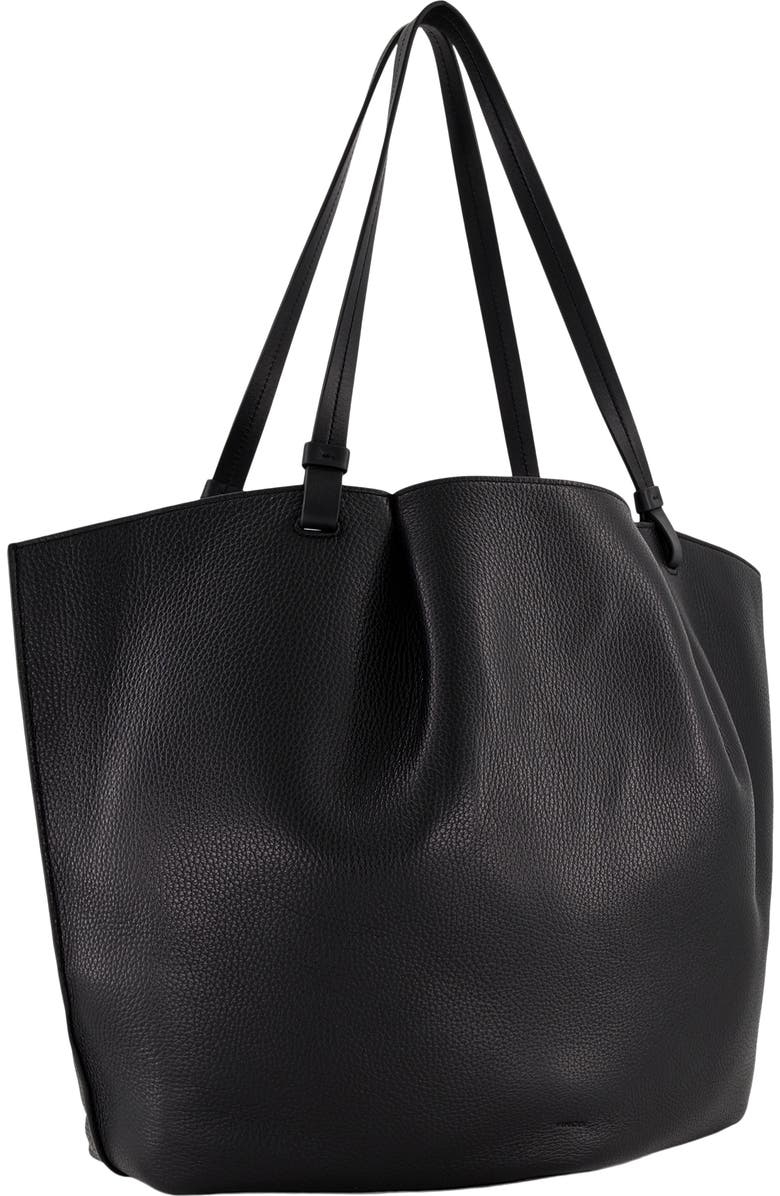 Vince Ava Pebble Leather Bucket Bag, Alternate, color, Cacao