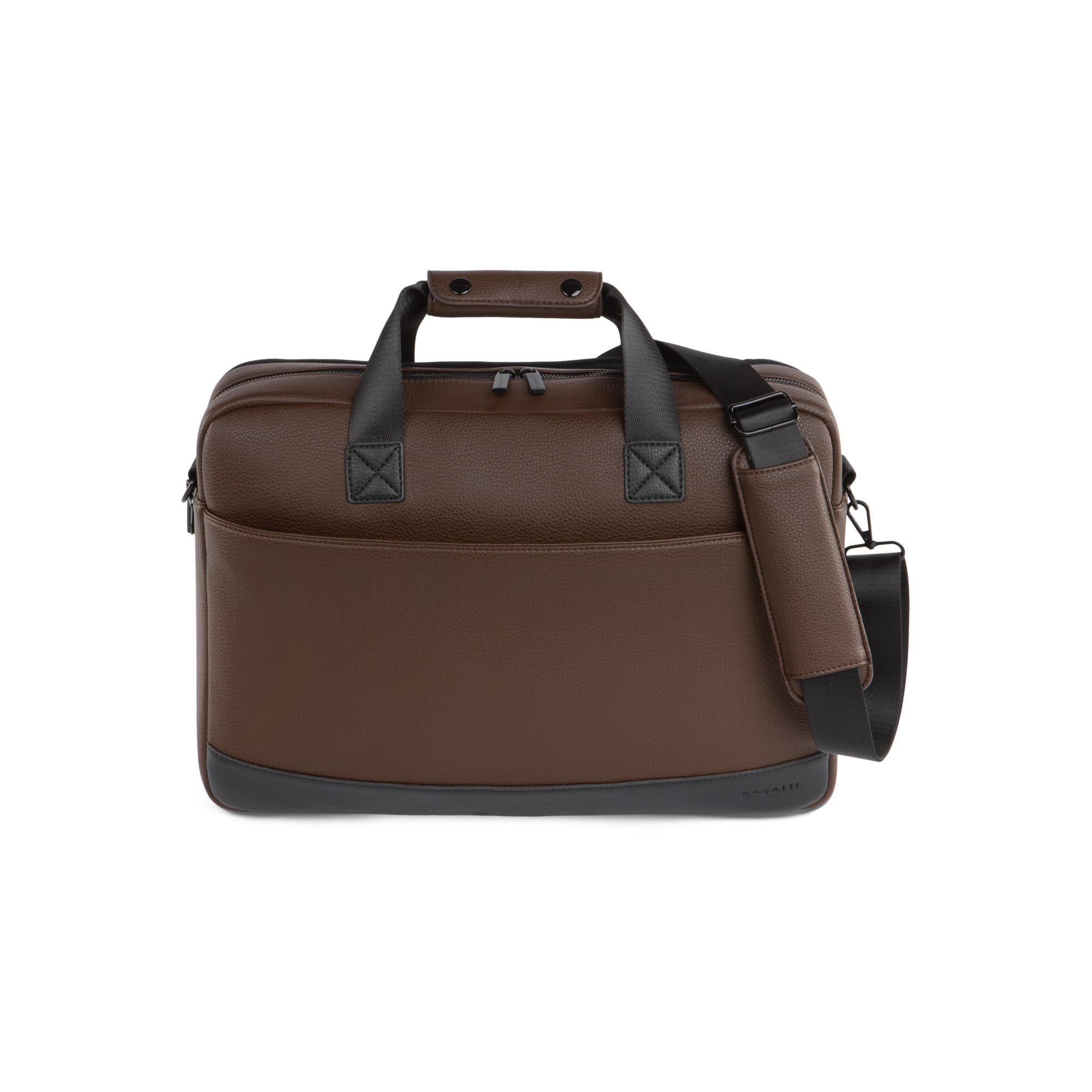 bugatti Central Briefcase, Main, color, Brown