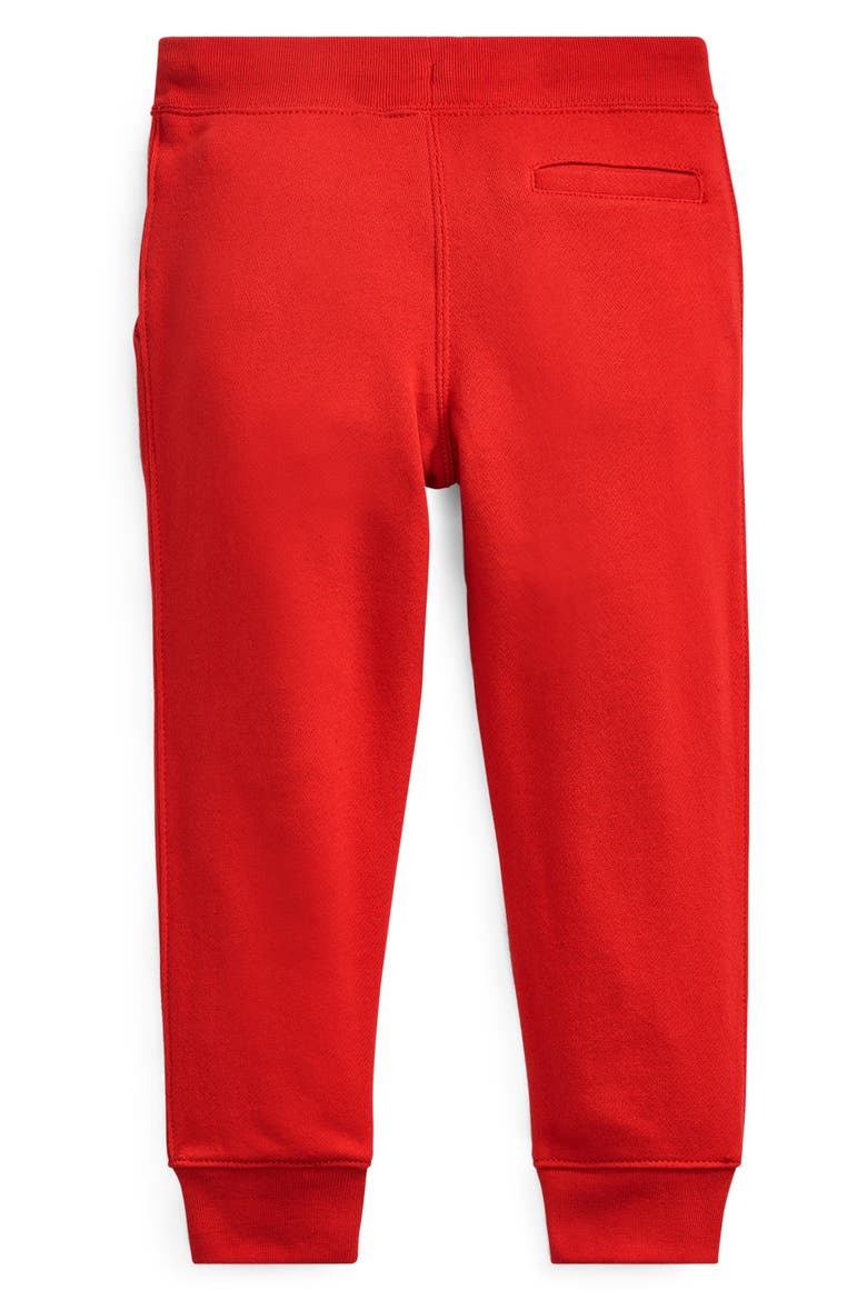 Kids' Fleece Joggers, Alternate, color, RED