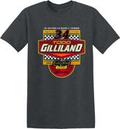 Classic Ink Men's Classic Ink Charcoal Todd Gilliland 2026 In-Season Challenge Winner T-Shirt