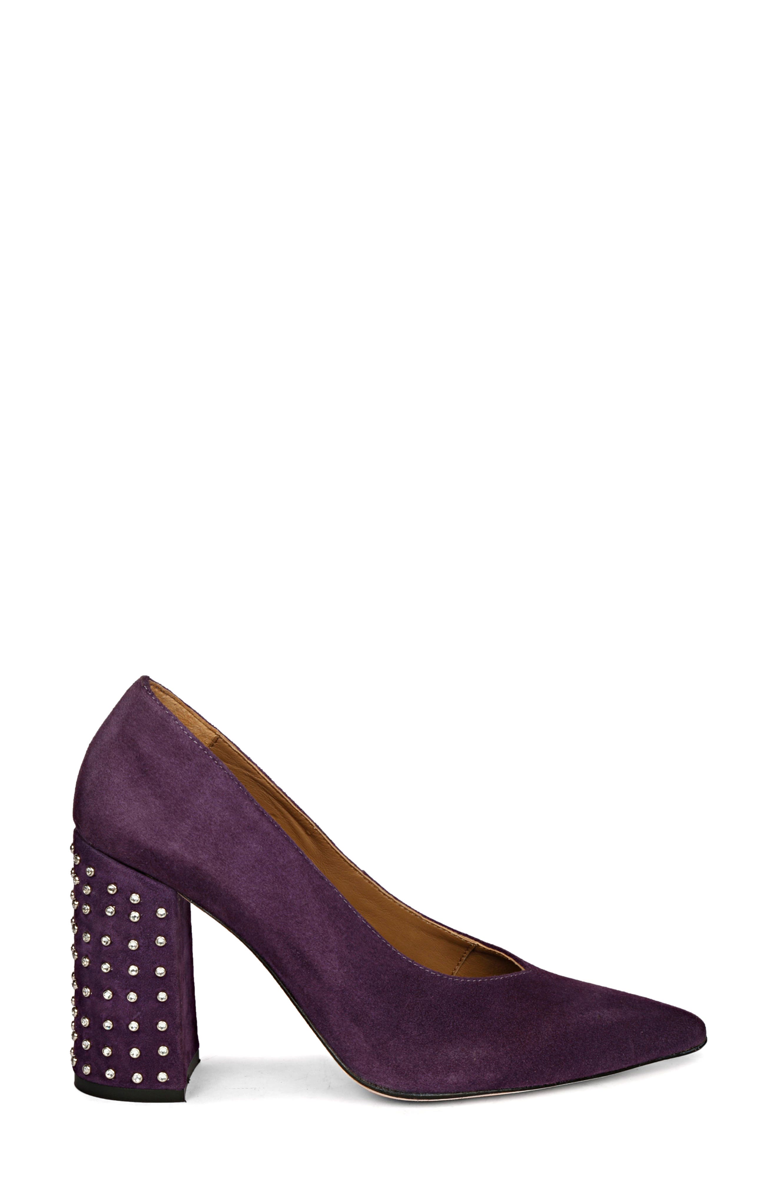 SAINT G Pamina Pointed Toe Pump, Alternate, color, Purple