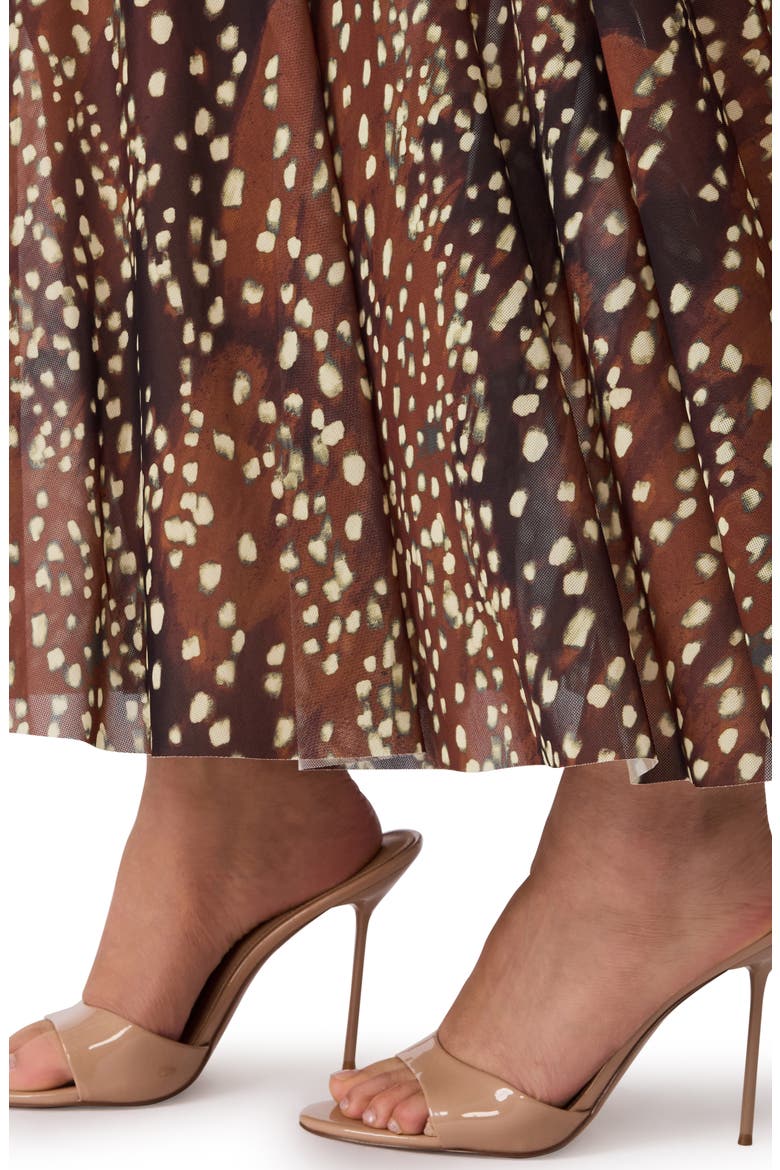 Vivara Long Sleeve Maxi Dress, Alternate, color, SMOKEY BROWN