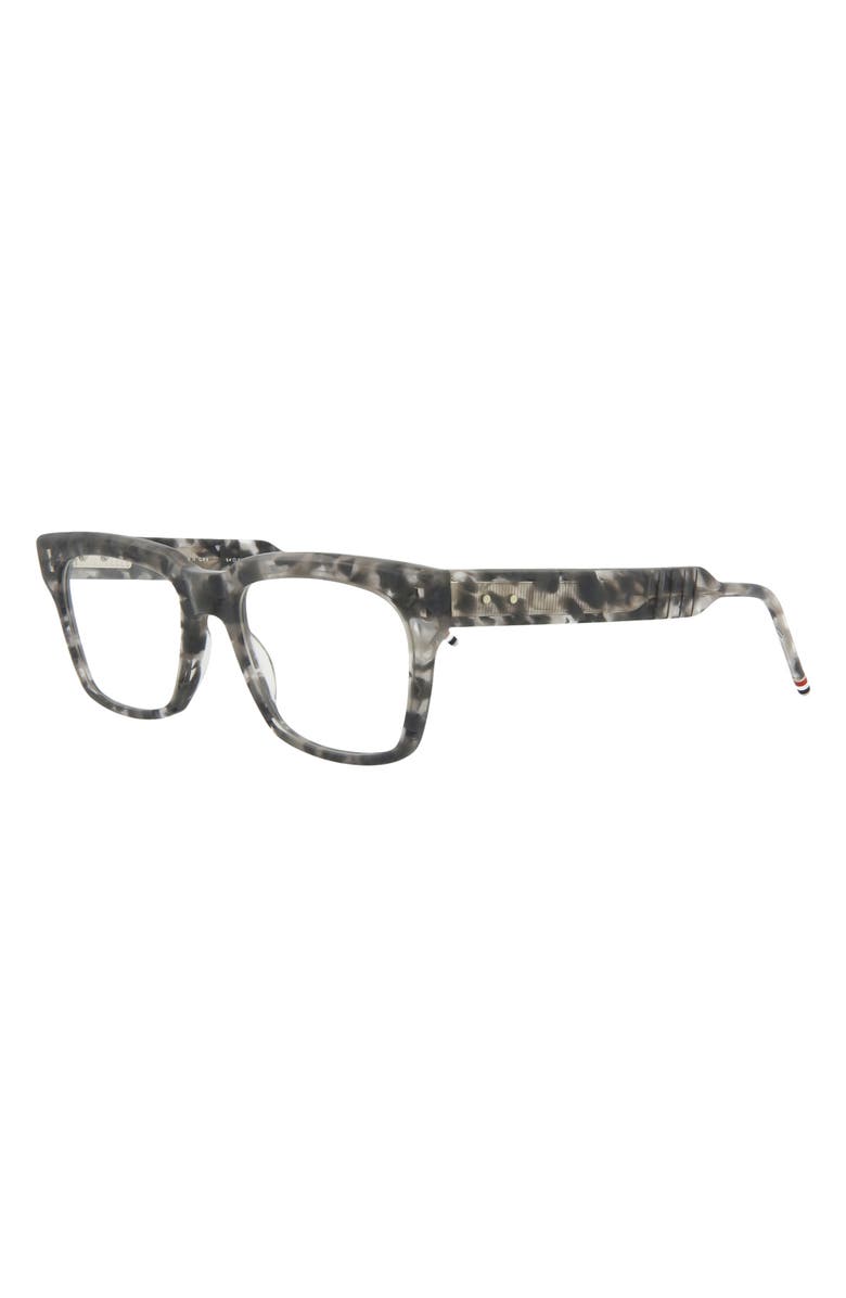 Thom Browne 54mm Rectangular Optical Frames, Alternate, color,