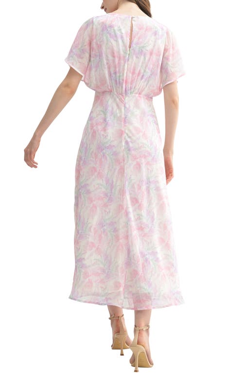 LUSH LUSH DOLMAN SLEEVE MIDI DRESS