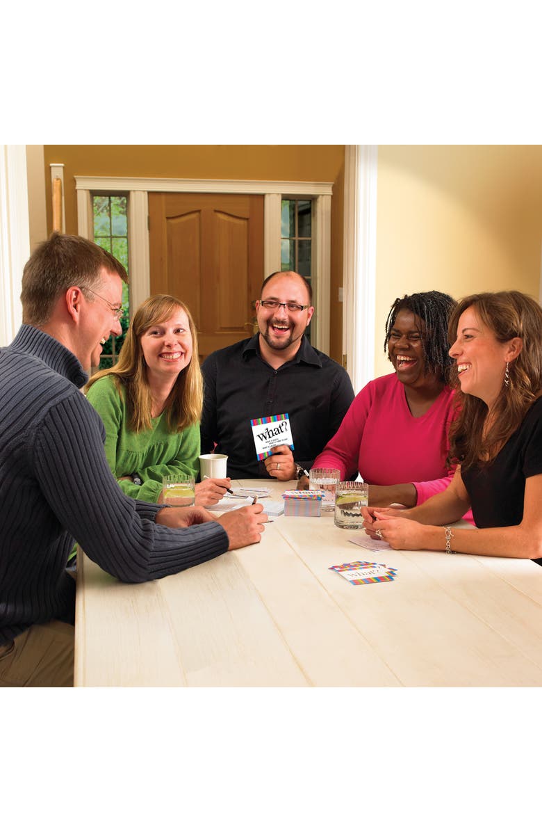 Outset Media What? Party Game, Answer Silly Questions
Guess Who Said What, 14+, Alternate, color, Multicolored