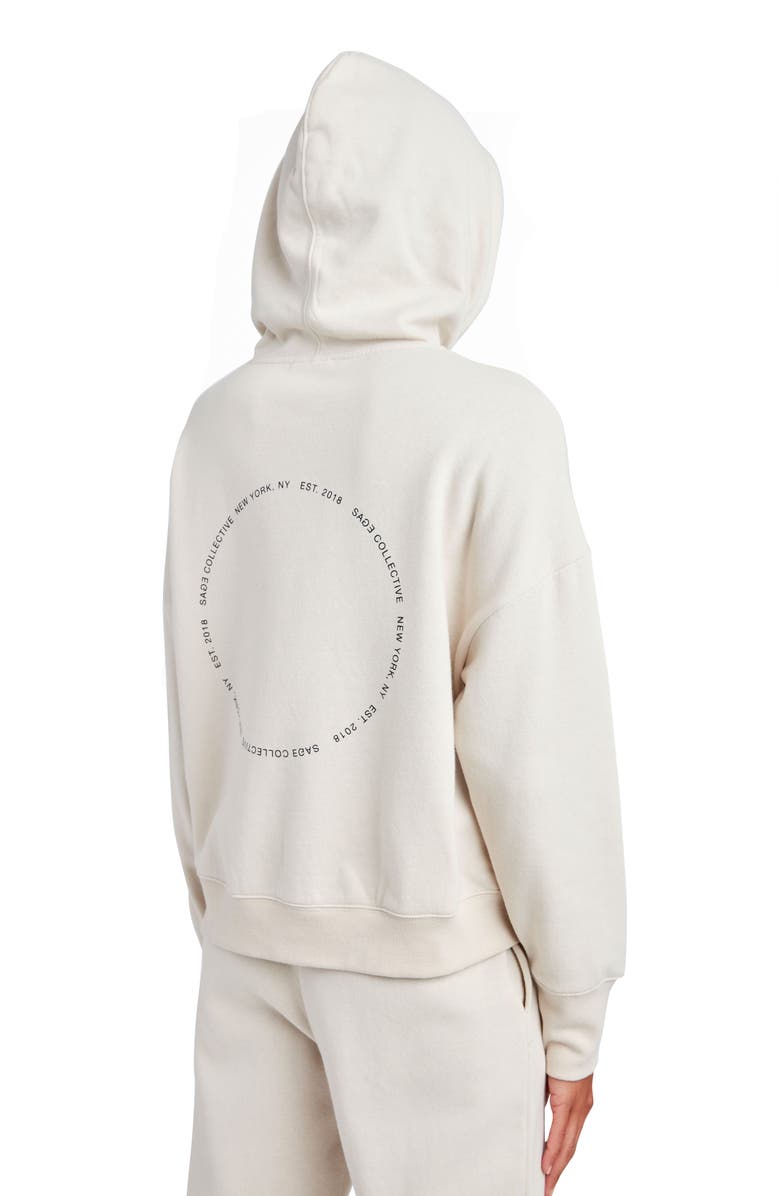 SAGE COLLECTIVE Inspired Extended Cuff Pullover Hoodie, Alternate, color, 