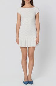 ASTR the Label Jolene Lacy Minidress