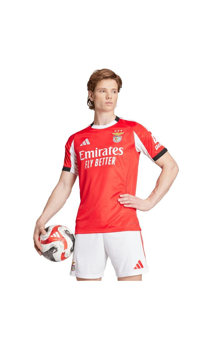 adidas Men's adidas Red Benfica 2025/26 Home Replica Jersey, Alternate, color, Red
