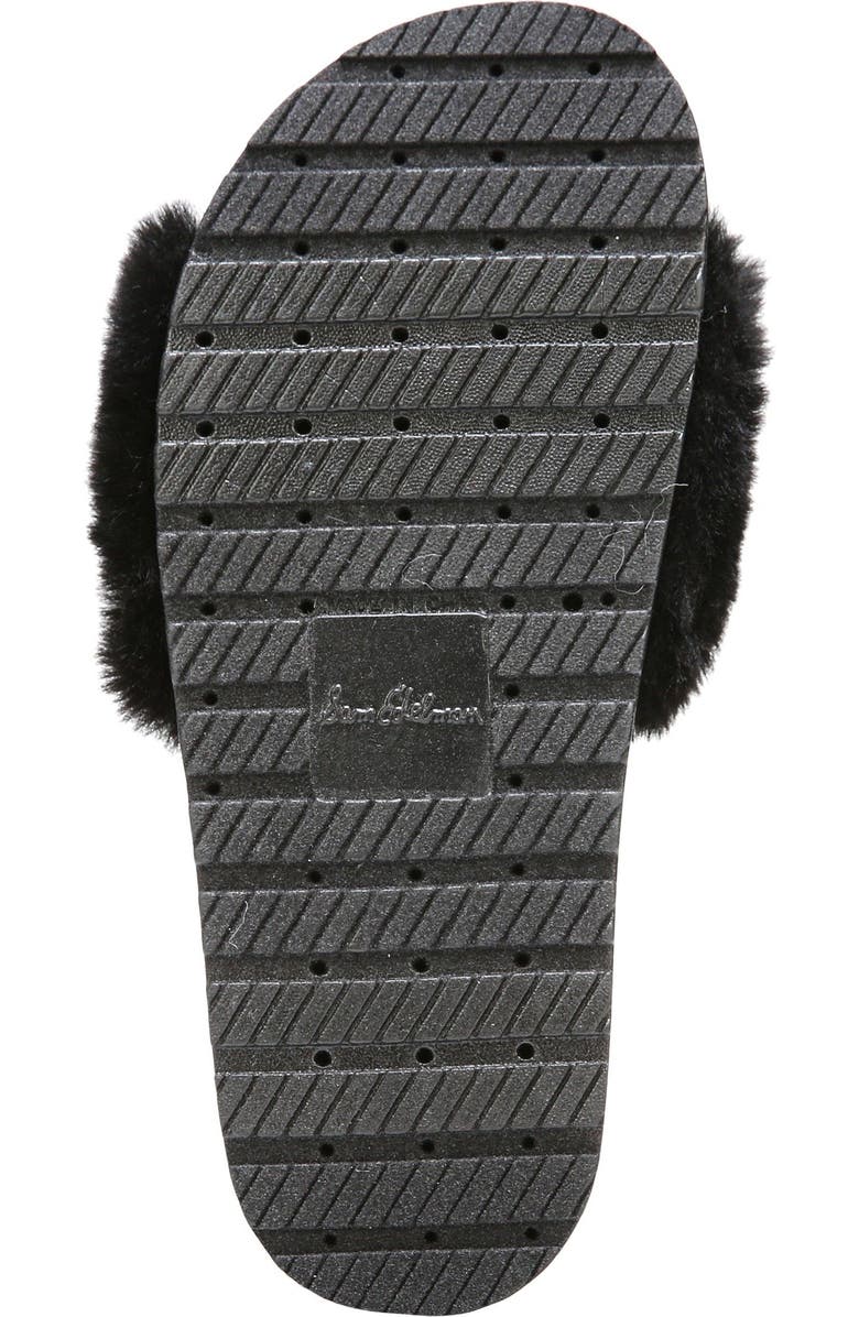 Sam Edelman Blaire Faux Fur Platform Slide Sandal, Alternate, color,