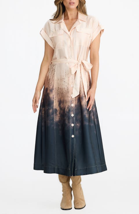 Portia Maxi Shirtdress