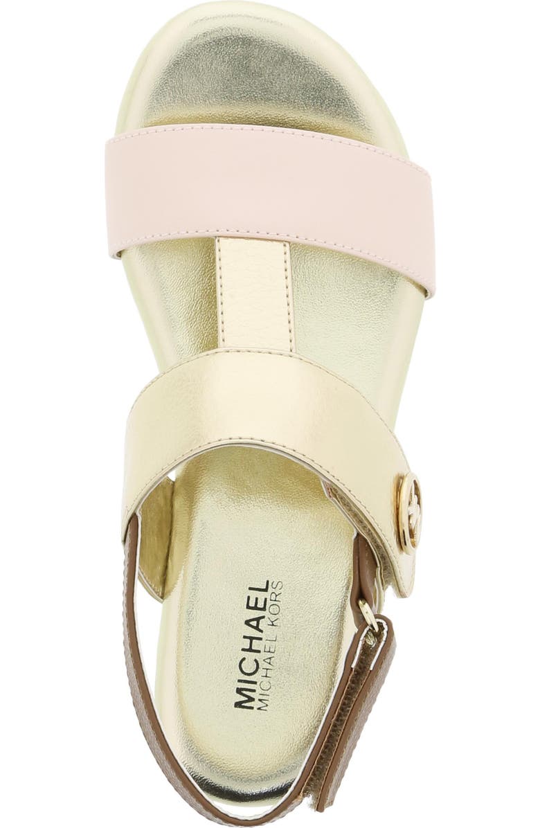 MICHAEL Michael Kors Tilly Sophie Metallic Sandal, Alternate, color,