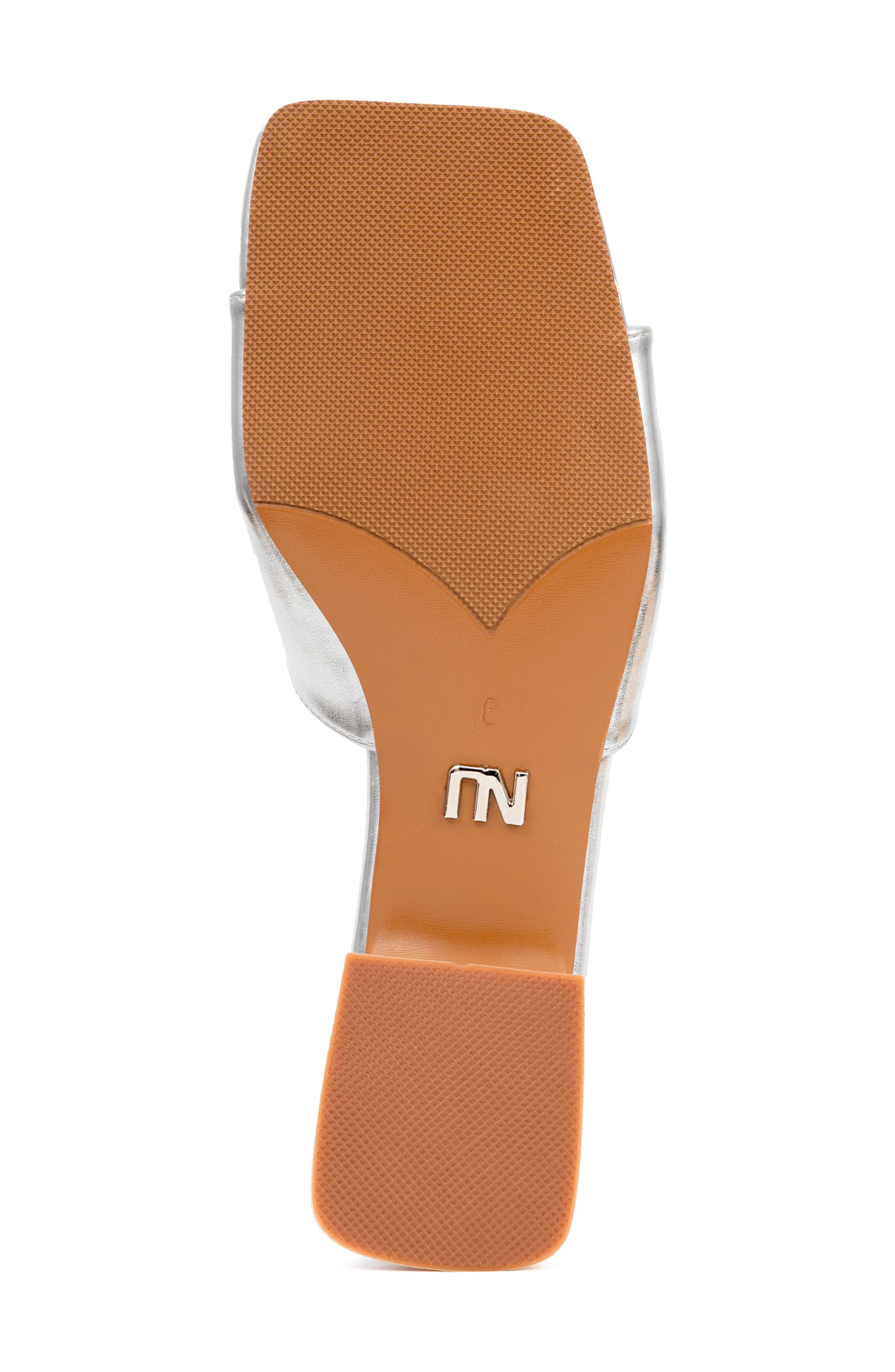 Charm Crystal Embellished Sandal, Alternate, color, SILVER