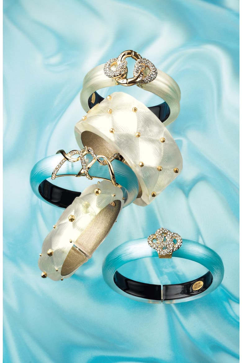 'Lucite® - Mod' Wrap Bracelet (Nordstrom Exclusive), Alternate, color, LIGHT TURQUOISE