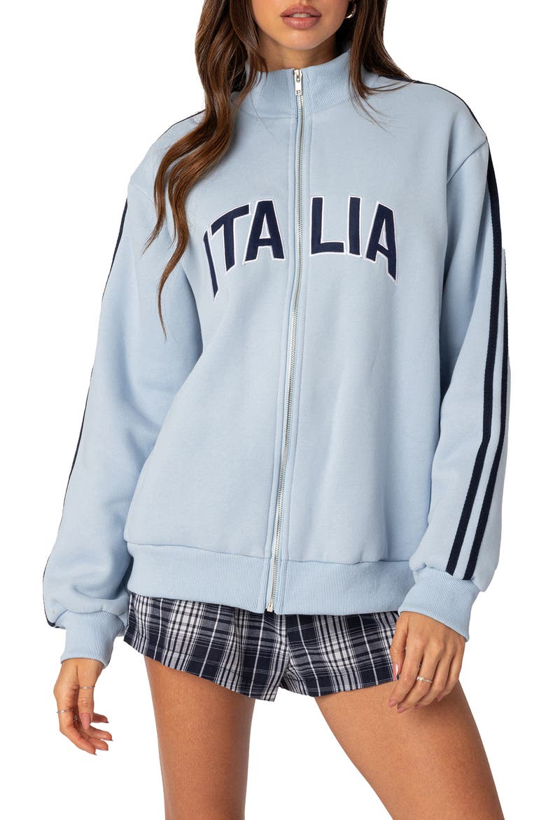 Italy Track Jacket, Main, color, LIGHT-BLUE