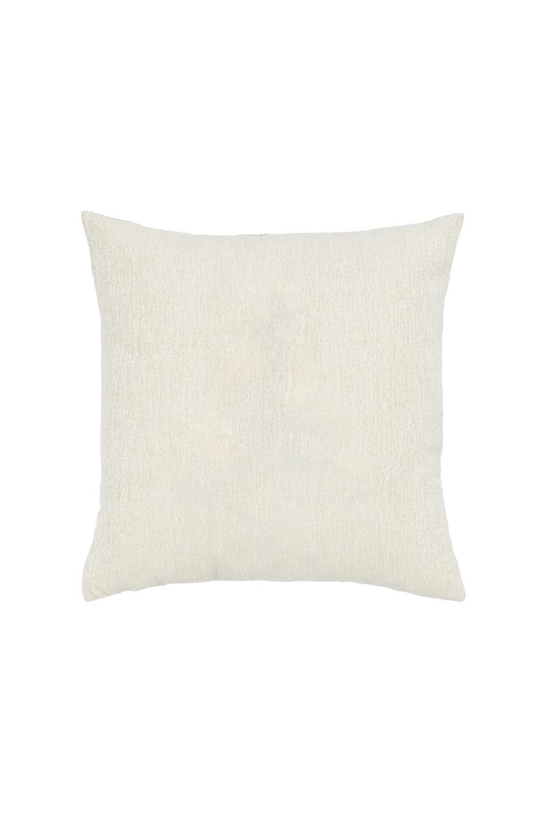 Silent Night Crema Indoor & Outdoor Woven Accent Pillow, Alternate, color, Crema