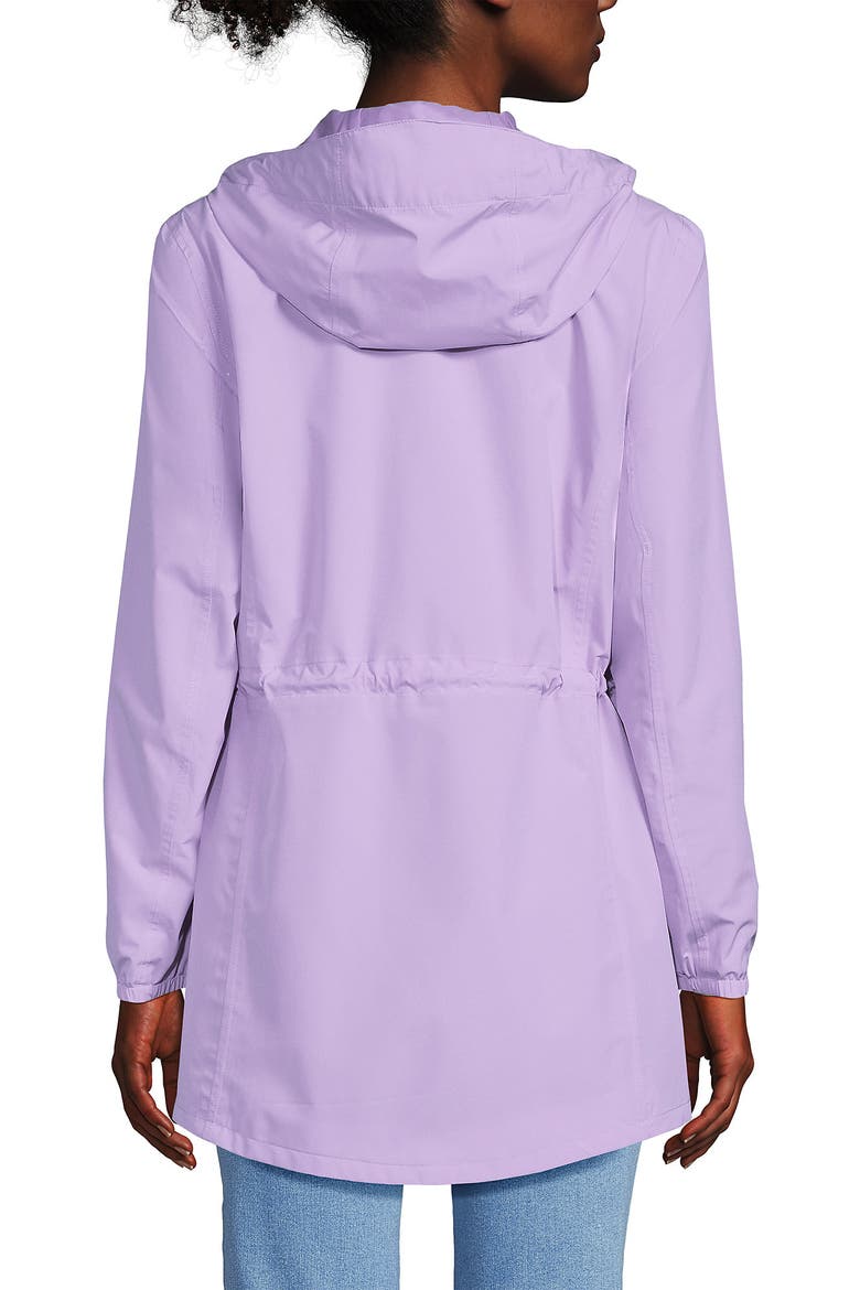 Squall Packable Waterproof Raincoat, Alternate, color, Lilac Petal