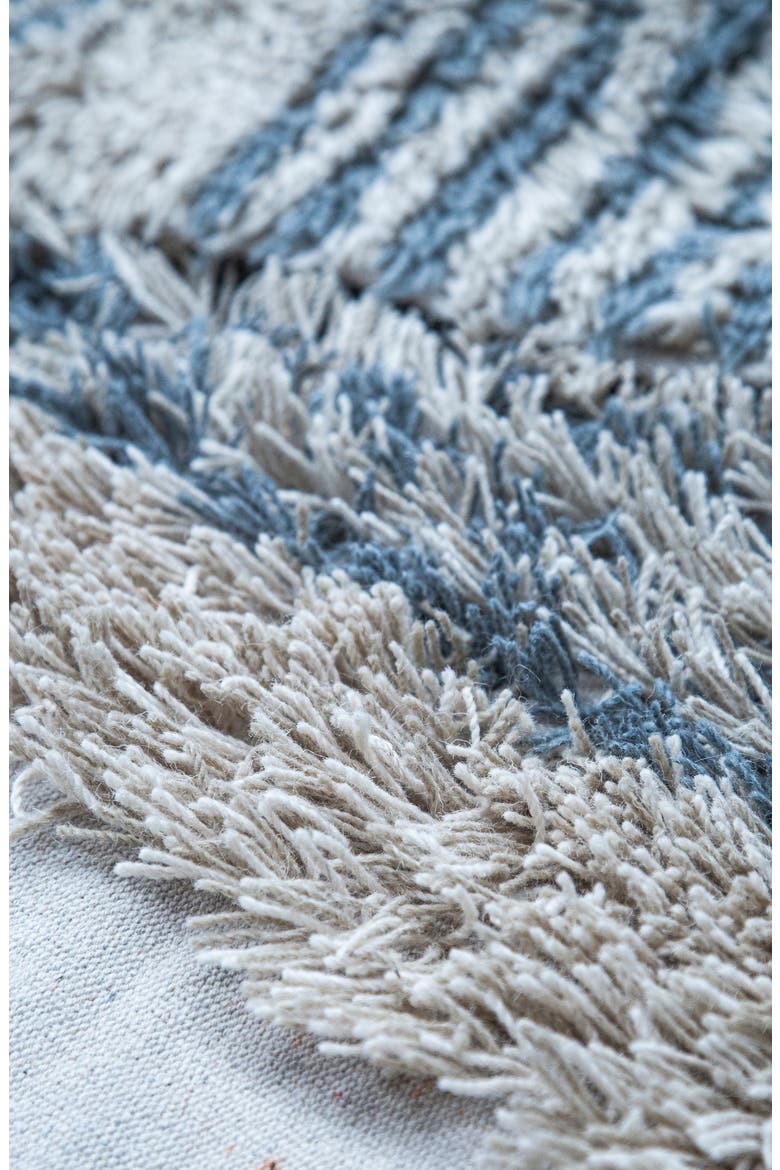 Woolable Sun Rays Wool Area Rug, Alternate, color, BROWN TONES