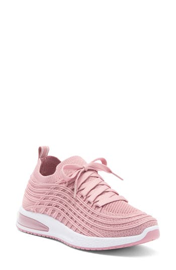 Danskin Vortex Lace-up Sneaker In Blush
