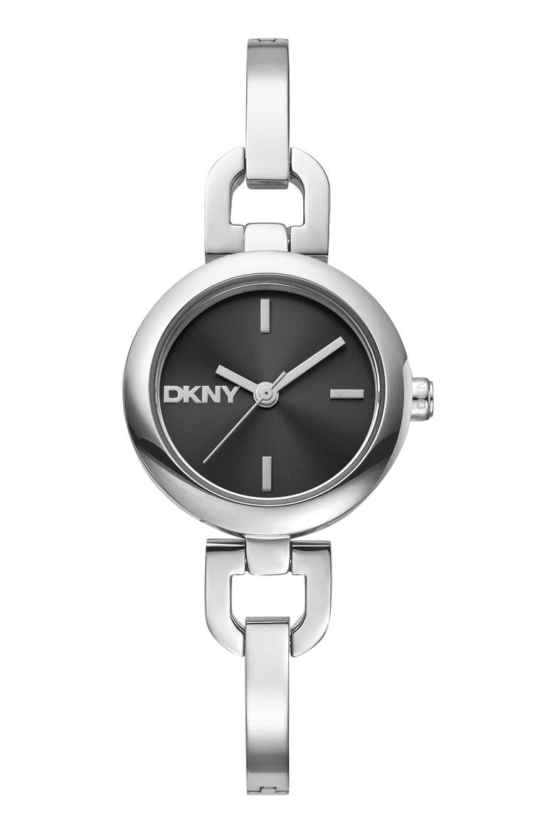 Signature Shape Bracelet Watch, 26mm, Main, color, BLACK