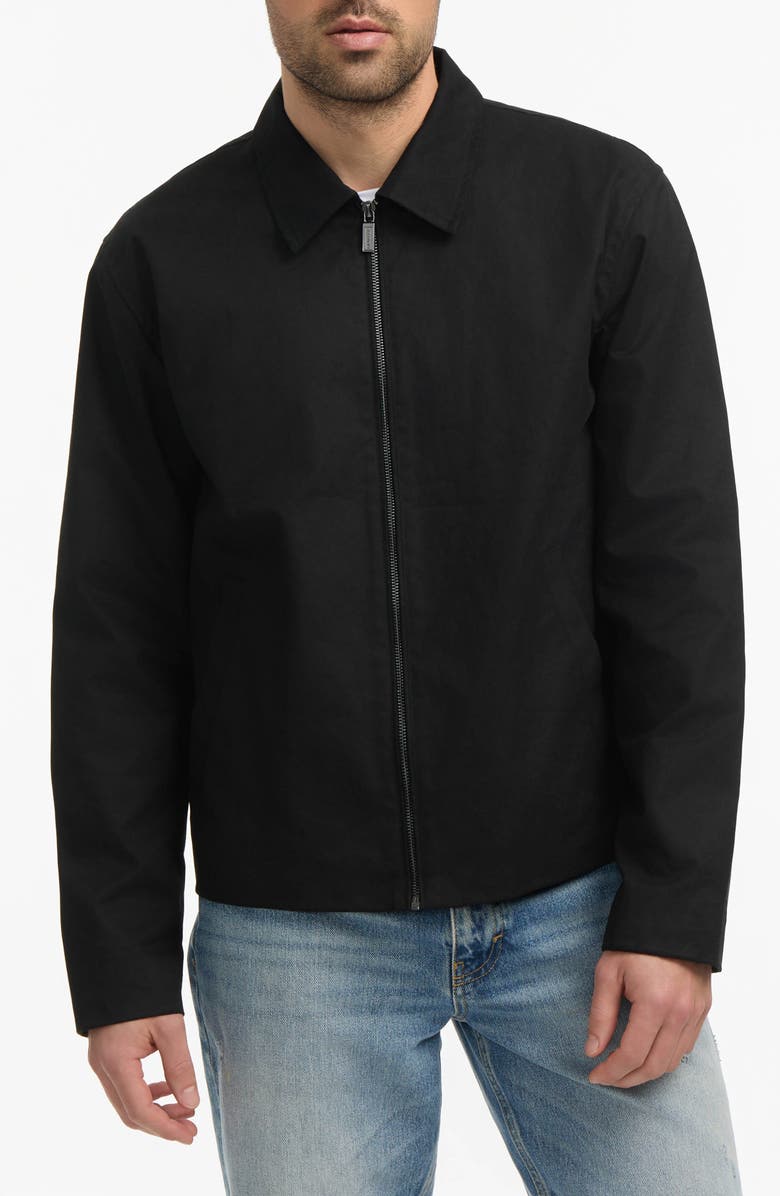 Hunter Foster Water Repellent Waxed Twill Jacket, Main, color, 